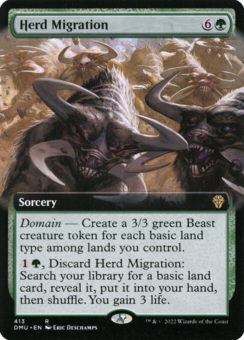 Herd Migration XDMU-413 Rare Excellent Englisch