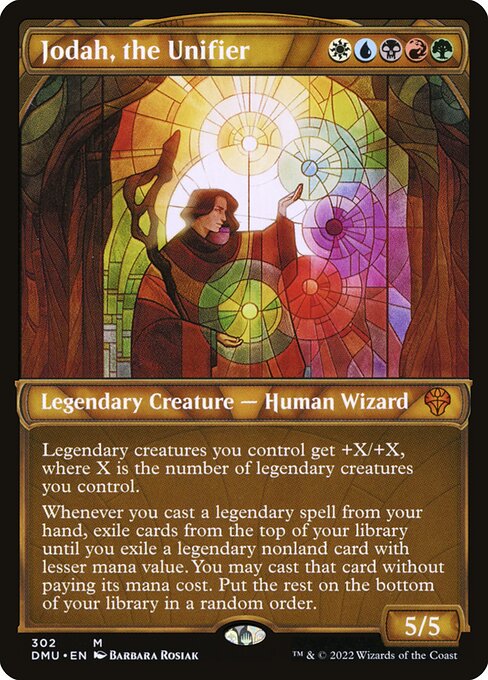 Jodah, the Unifier XDMU-302 Mythic Near Mint Englisch Foil
