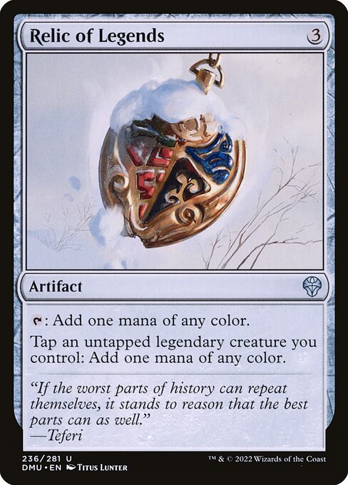 Relikt der Legenden DMU-236 Uncommon Excellent Englisch Foil