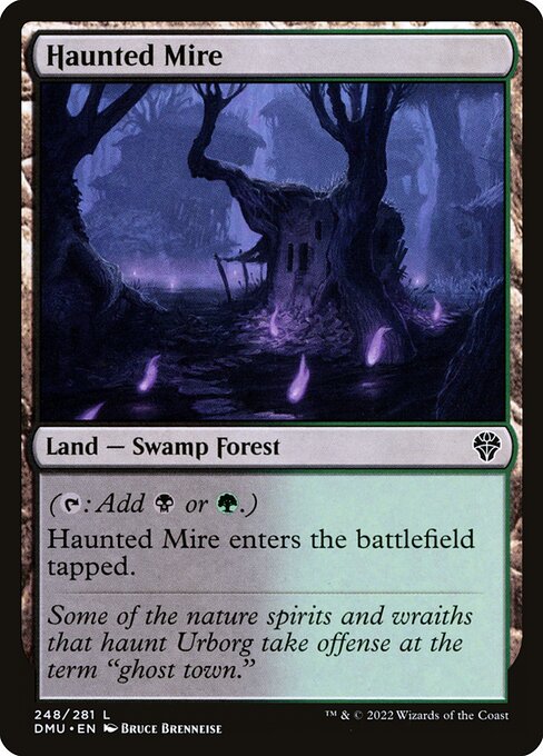 Haunted Mire DMU-248 Common Near Mint Englisch Foil