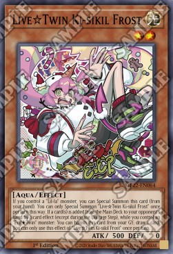 LiveTwin Ki-sikil Frost MP22-064 Super Rare Excellent Englisch 1. Auflage