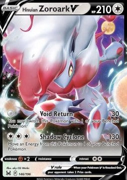 Hisui-Zoroark V LOR-146 Ultra Rare Excellent Deutsch