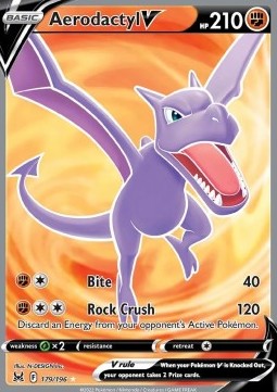 Aerodactyl V LOR-179 Ultra Rare Near Mint Deutsch