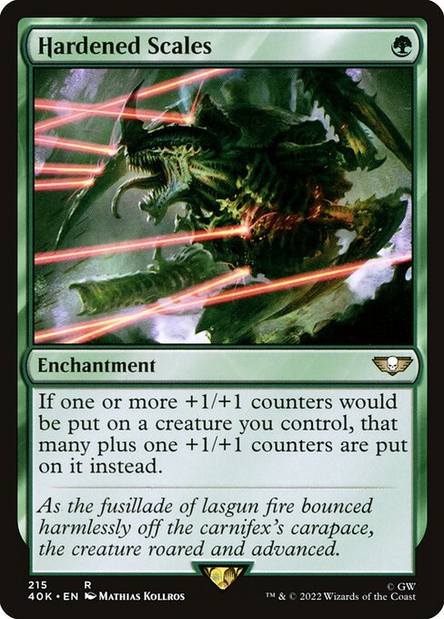 Hardened Scales 40K-215 Rare Near Mint Englisch