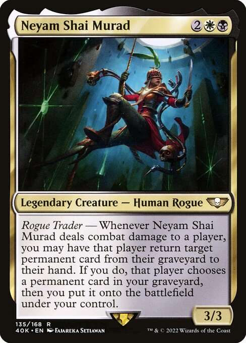Neyam Shai Murad 40K-135 Rare Near Mint Englisch