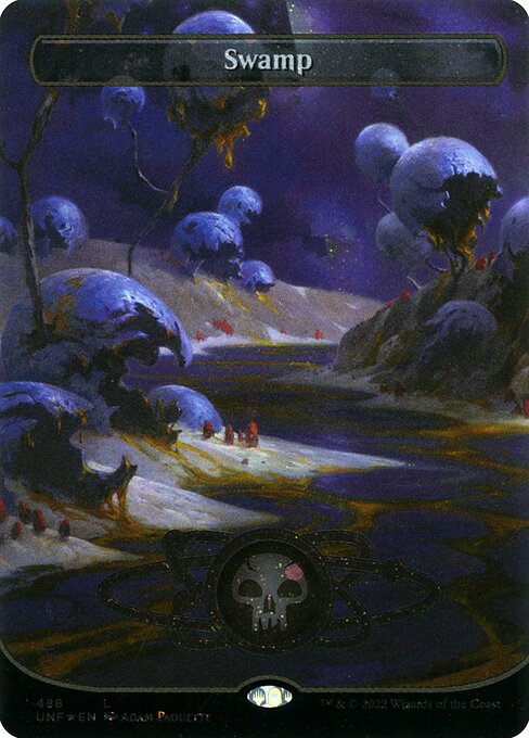 Swamp XUNF-488 Land Near Mint Englisch Foil