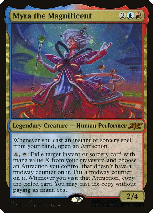 Myra the Magnificent XUNF-461 Mythic Near Mint Englisch Foil