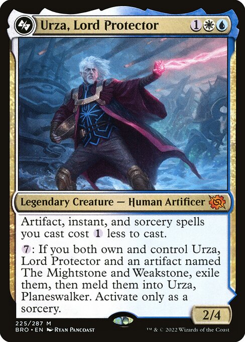 Urza, Lord Protector // Urza, Planeswalker BRO-225 Mythic Near Mint Englisch