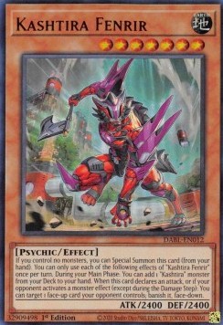 Kashtira Fenrir DABL-DE012 Ultra Rare Good Deutsch 1. Auflage