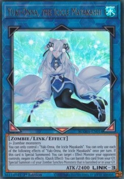Yuki-Onna, die Eiszapfen-Mayakashi MAMA-014 Ultra Rare Near Mint Deutsch 1. Auflage