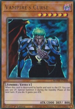 Fluch des Vampirs MAMA-048 Ultra Rare Light Played Deutsch 1. Auflage