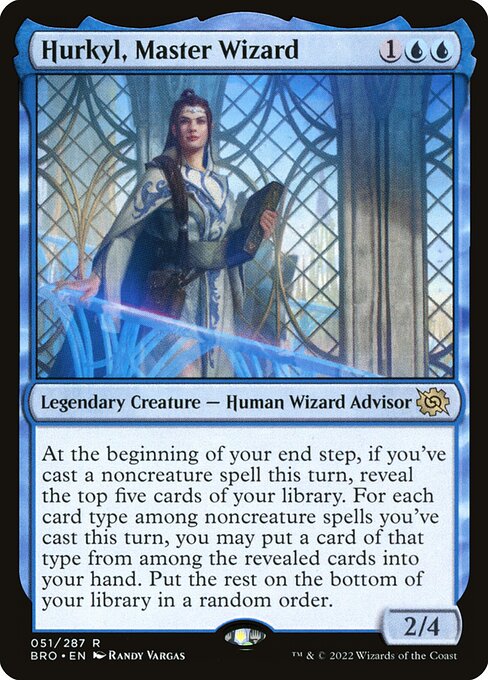 Hurkyl, Master Wizard BRO-51 Rare Near Mint Englisch
