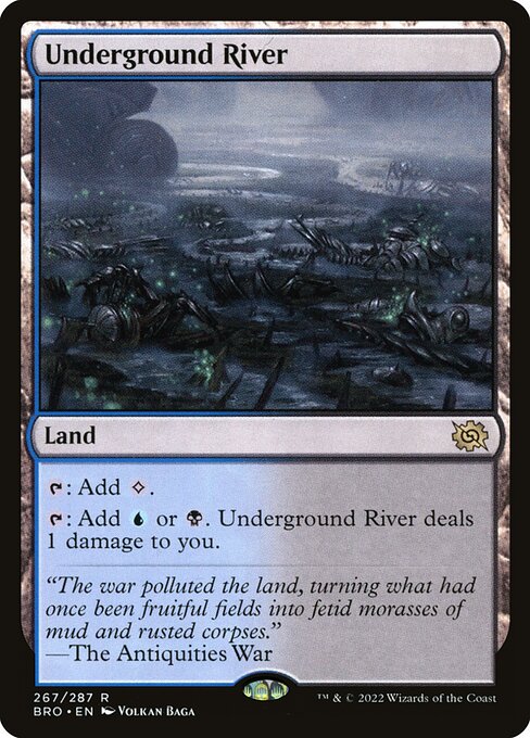 Underground River BRO-267 Rare Excellent Englisch Foil