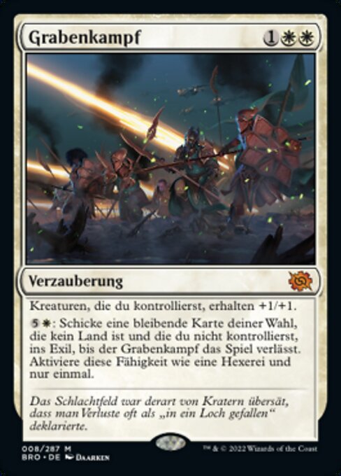 Grabenkampf BRO-8 Mythic Excellent Deutsch