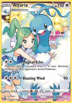 Altaria SIT-TG11 Holo Rare Excellent Englisch