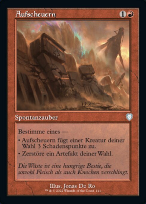 Aufscheuern BRC-111 Uncommon Near Mint Deutsch