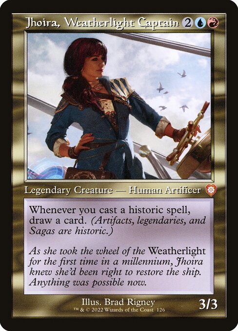 Jhoira, Weatherlight Captain BRC-126 Mythic Near Mint Englisch