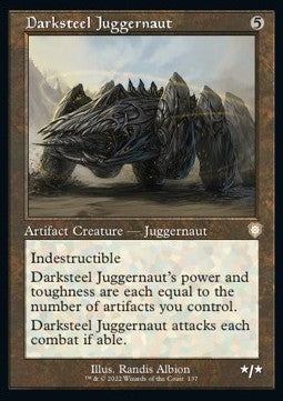 Darksteel Juggernaut BRC-137 Rare Near Mint Englisch