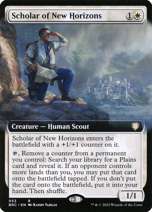Scholar of New Horizons XBRC-53 Rare Excellent Englisch