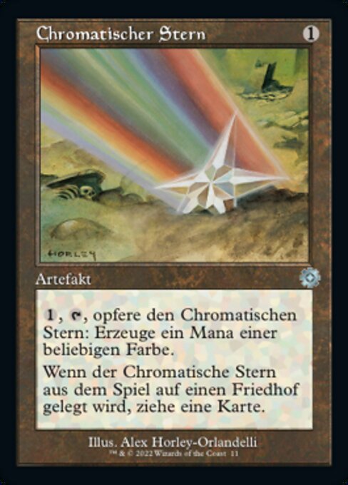Chromatischer Stern (V.1) BRR-11 Uncommon Excellent Deutsch