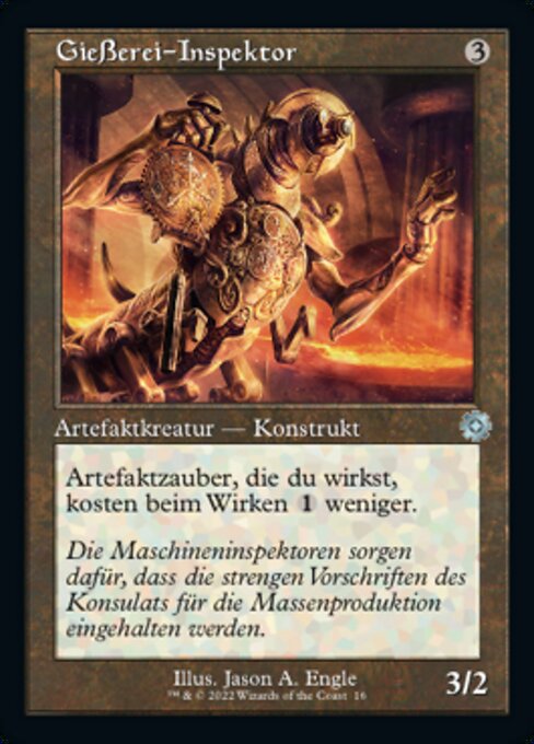 Gießerei-Inspektor (V.1) BRR-16 Uncommon Good Deutsch Foil