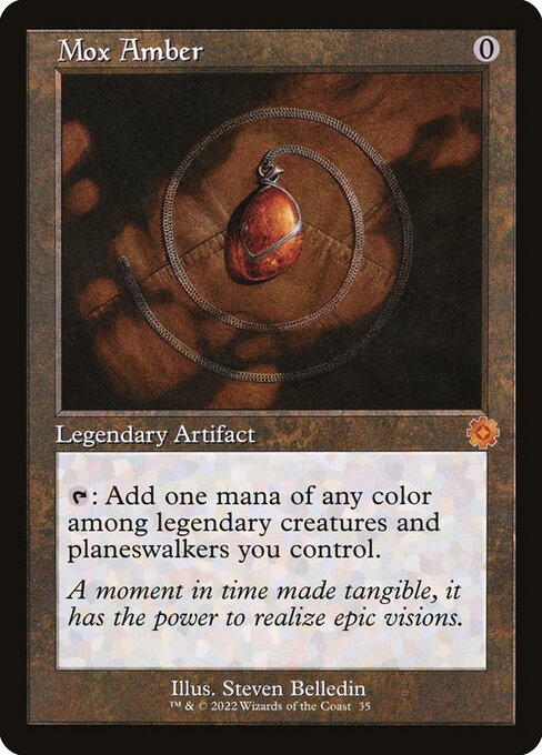 Bernsteinmox (V.1) BRR-35 Mythic Excellent Englisch