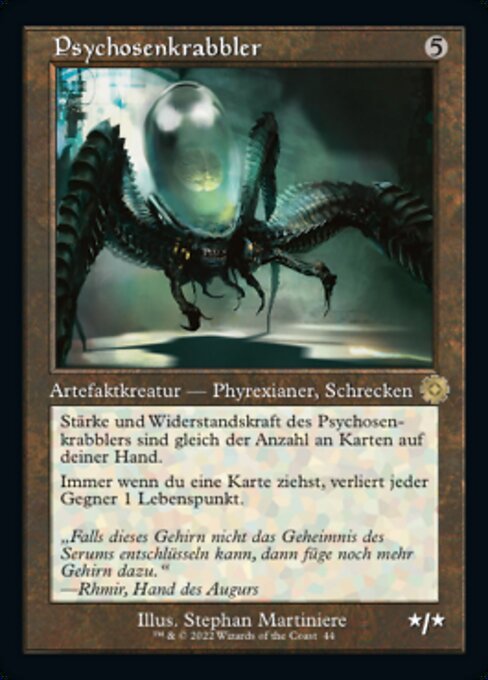 Psychosenkrabbler (V.1) BRR-44 Rare Good Deutsch