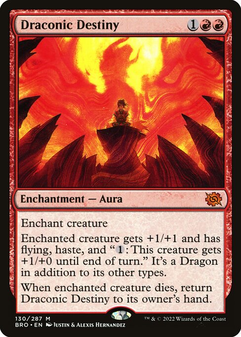 Draconic Destiny BRO-130 Mythic Excellent Englisch