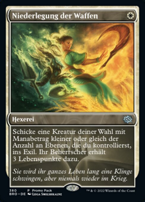Niederlegung der Waffen PBRO-380 Uncommon Excellent Deutsch