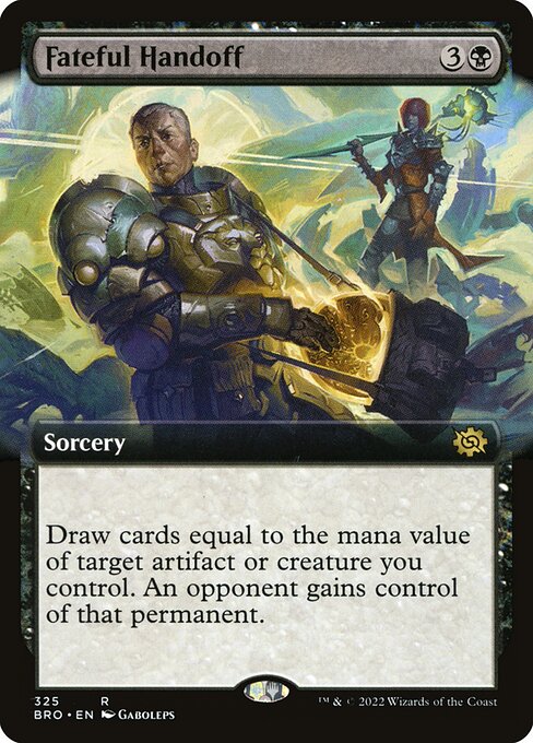 Fateful Handoff XBRO-325 Rare Good Englisch Foil