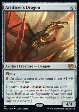 Artificer's Dragon (V.1) XBRO-291 Rare Excellent Englisch