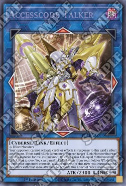 Zugangskodier-Sprecher (V.1) BLCR-093 Secret Rare Excellent Deutsch 1. Auflage