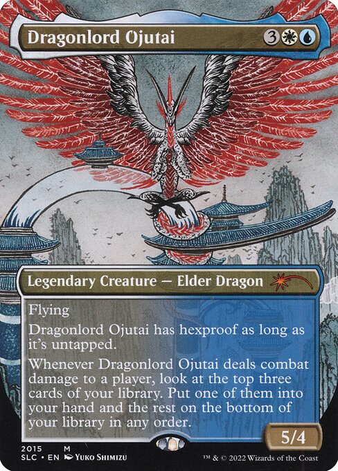 Dragonlord Ojutai SLD30CK-2015 Mythic Near Mint Englisch Foil