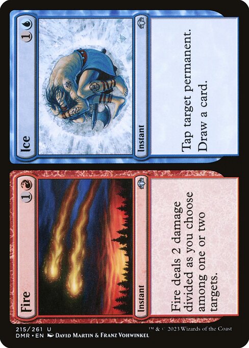 Fire // Ice DMR-215 Uncommon Light Played Englisch
