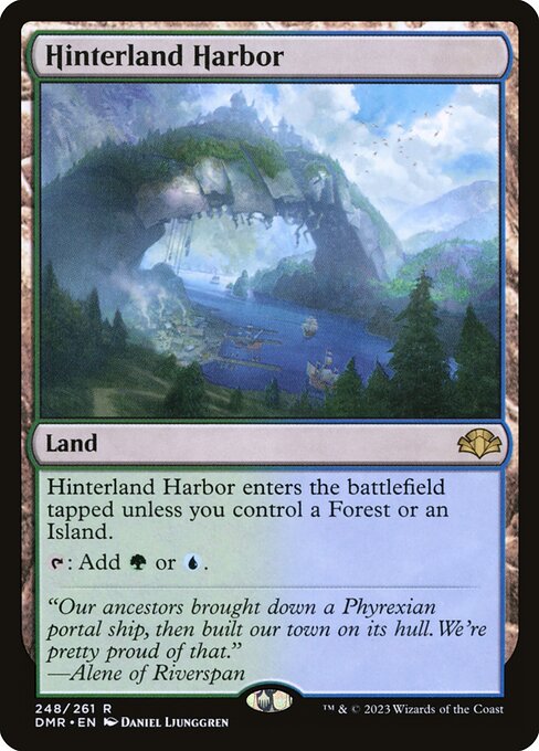 Hinterland Harbor DMR-248 Rare Near Mint Englisch Foil