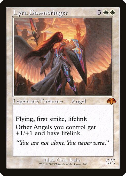 Lyra Dawnbringer XDMR-266 Mythic Excellent Englisch Foil