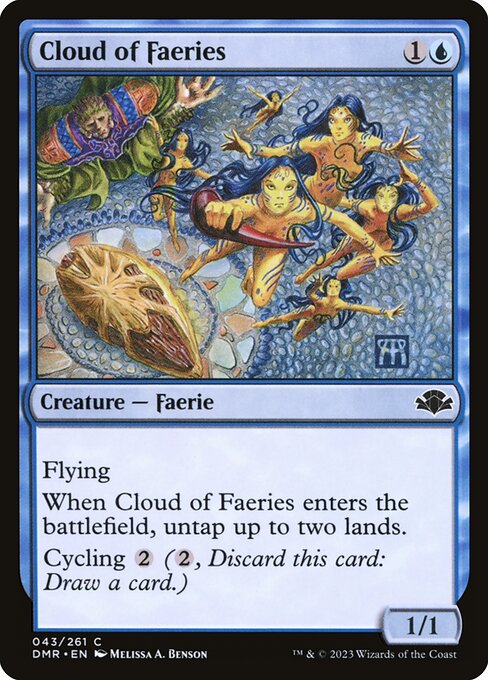 Cloud of Faeries DMR-43 Common Excellent Englisch Foil
