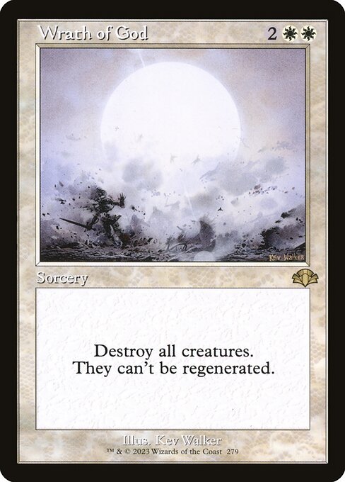 Wrath of God XDMR-279 Rare Near Mint Englisch