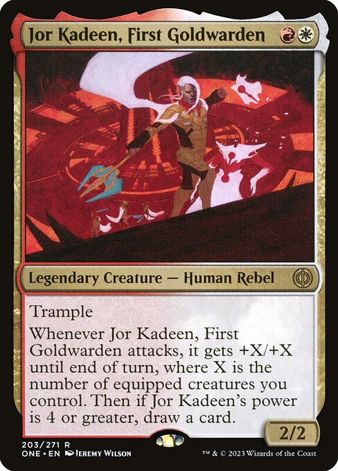 Jor Kadeen, First Goldwarden ONE-203 Rare Near Mint Englisch