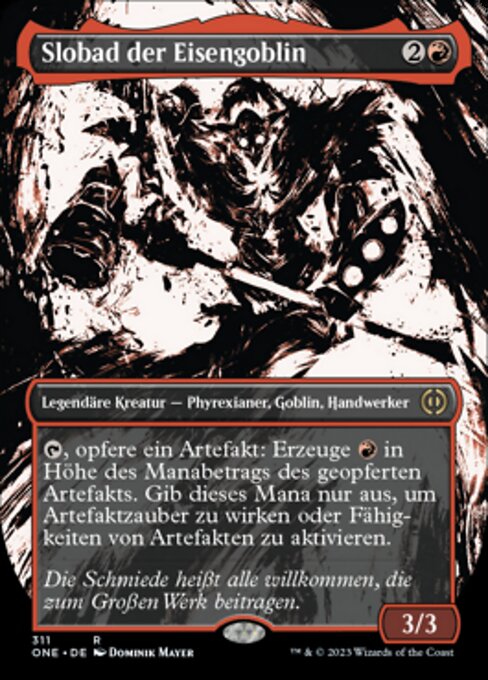 Slobad der Eisengoblin (V.1) XONE-311 Rare Near Mint Deutsch