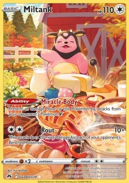 Miltank CRZ-GG24 Near Mint Deutsch