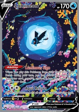 Lumineon V CRZ-GG39 Ultra Rare Excellent Deutsch
