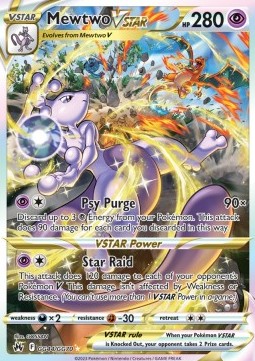 Mewtu VSTAR CRZ-GG44 Ultra Rare Excellent Deutsch