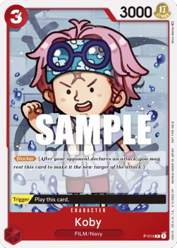 Koby (P-014) P Promo Near Mint Englisch
