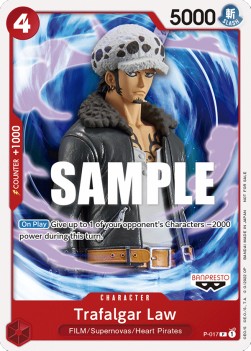 Trafalgar Law (P-017) P Promo Near Mint Englisch