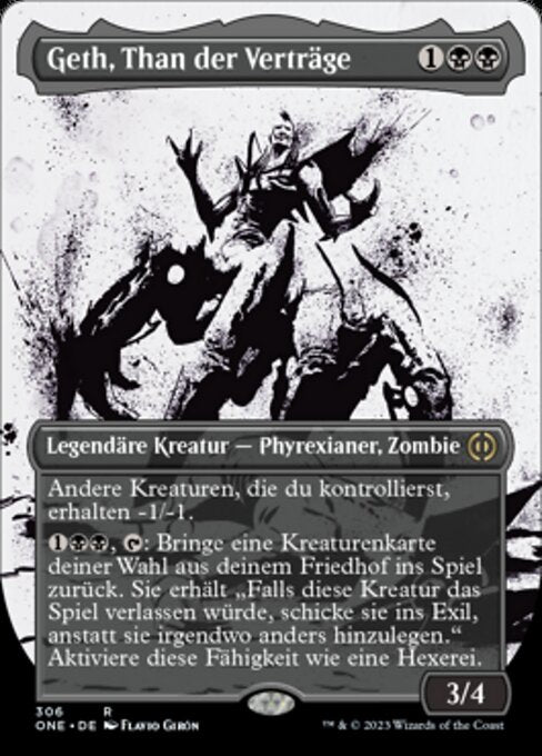 Geth, Than der Verträge (V.1) XONE-306 Rare Near Mint Deutsch
