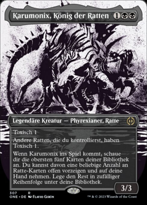 Karumonix, König der Ratten (V.1) XONE-307 Rare Excellent Deutsch