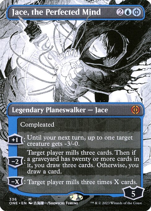 Jace, the Perfected Mind (V.2) XONE-336 Mythic Near Mint Englisch Foil