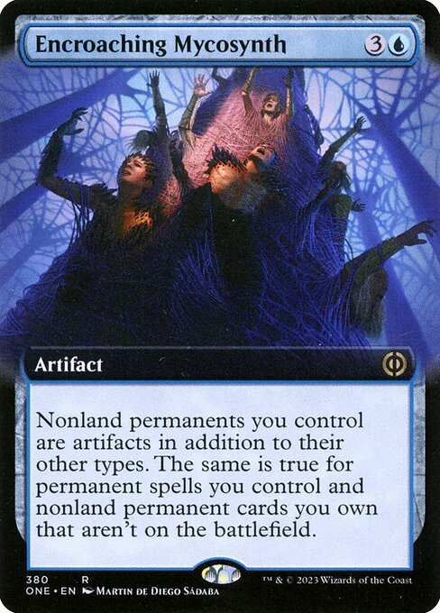 Encroaching Mycosynth XONE-380 Rare Excellent Englisch Foil