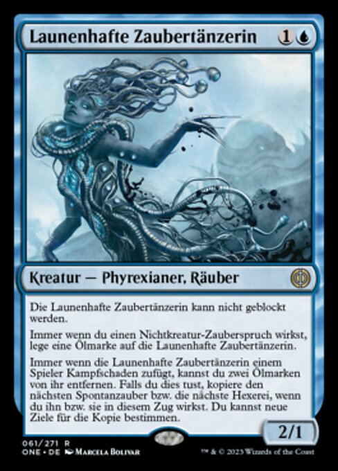 Launenhafte Zaubertänzerin ONE-61 Rare Excellent Deutsch